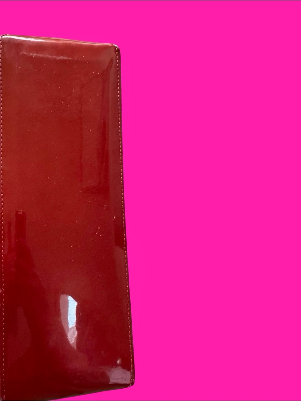 Louis Vuitton Red Vernis LV Wilshire Boulevard PM Tote with Monogram - Picture 3 of 6